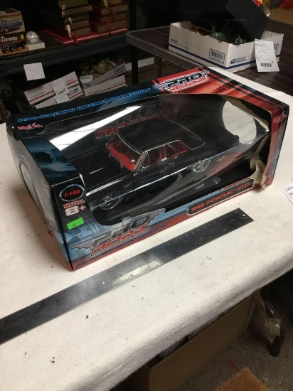 vintage pro rods 1965 Pontiac GTO diecast car in box