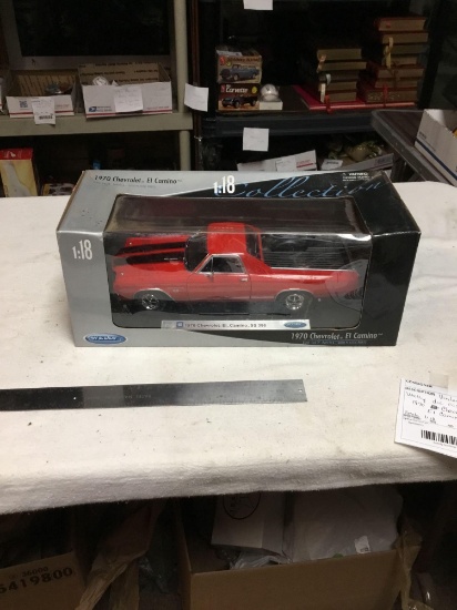 vintage Welly diecast car 1970 Chevy El Camino SS inbox