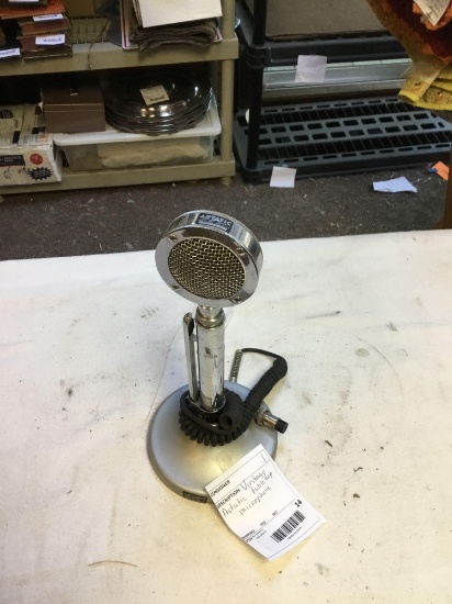 vintage Astatic table top microphone