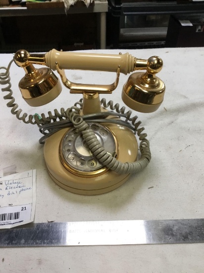 vintage western electric rotary dial phone