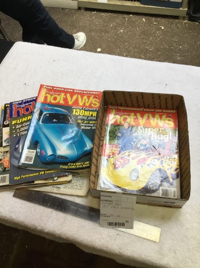 vintage, six piece, hot Rod VW magazines