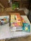 vintage box of toys