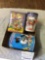 Group of collectible tins