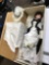 Franklin mint porcelain Victorian doll inbox very fancy
