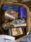 box of nine collector tins, not sealed