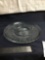 Vintage signed Heisey glass dip plate