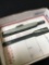 Vintage WWII two piece wargame Mat placement military ships with info