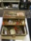 tackle box with continents