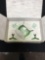 vintage MOSSER glass Jennifer set number six green Childs miniature set