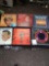 vintage six piece vinyl records