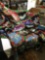 large fancy, handmade quilt
