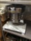 vintage sterling multi mixer, milkshake machine, five mixers faux marble base works