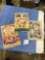 three large antique kid books