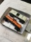 vintage two piece 1940s, 50s Lionel train cars