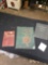 Vintage three-piece, collectible, paperback books