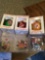 box of six Campbell Soup, Christmas ornaments