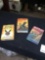 three piece harry potter, hardback books with paper covers