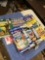 lots of vintage group of cardboard, cereal, and other boxes