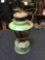 vintage green, porcelain liner possible military