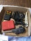 box of miscellaneous tools