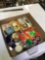box of miscellaneous collectibles