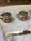 rare two piece Bonanza, the TV show Ponderosa souvenir tin cups
