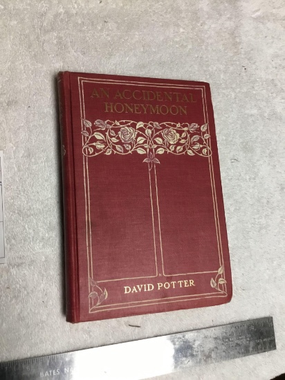 antique 1911 an accidental honeymoon hardback book