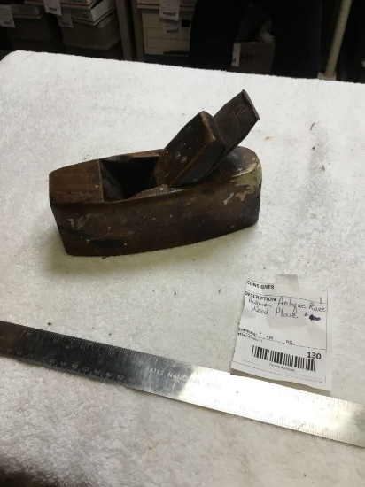 antique rare, Auburn, wood plane