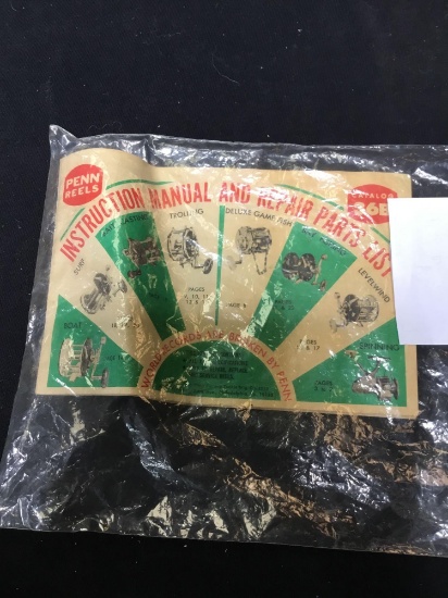 vintage Penn reel catalog