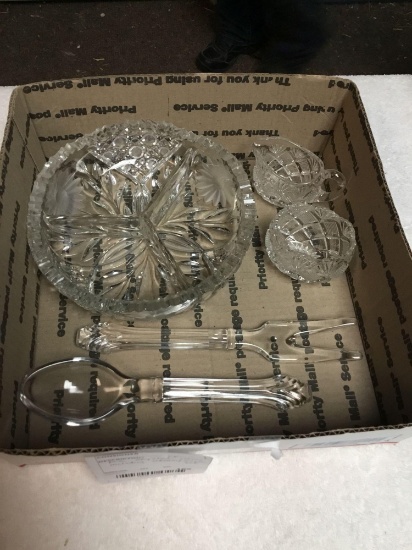 box miscellaneous crystal items