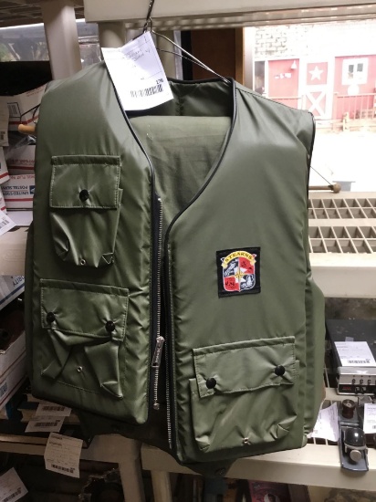 Stearns flotation jacket with quilted pants, size L and XL