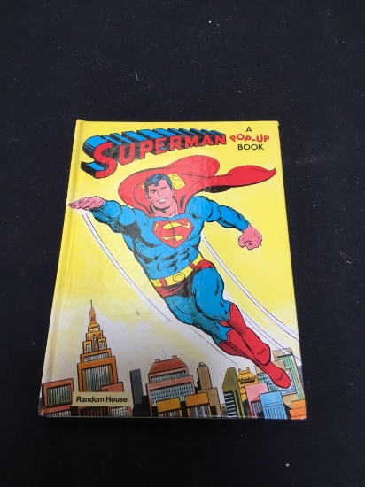 vintage, superman, pop up book copyright, 1979