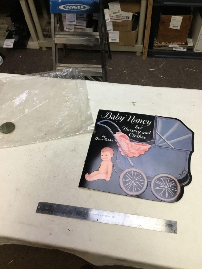 baby Nancy her nursery and close in rapper copy of queen Holden?s paper dolls 1985