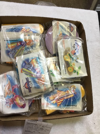 Group of McDonald?s happy meal toys, 1991