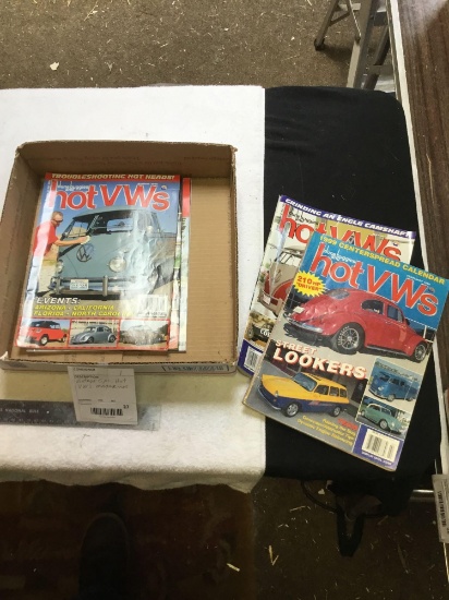 vintage vw magazine 5pc