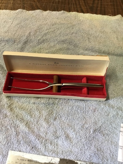 vintage, Gerber, legendary blade, fork in box