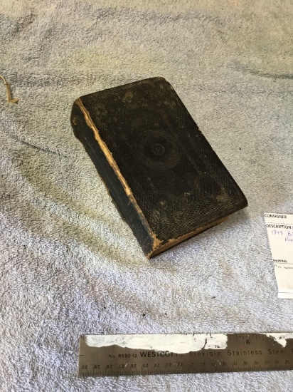 Old antique 1847 Bible translation, king James