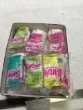 vintage 1992 group of McDonald?s Barbie giveaway toys, sealed