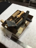 box of finishing tools