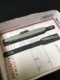 Vintage WWII two piece wargame Mat placement military ships with info
