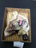 vintage handpainted, topsy, Turvey doll