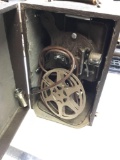 vintage keystone, 8 mm projector in case works