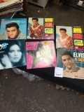 vintage six piece vinyl records