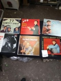 vintage six piece vinyl records