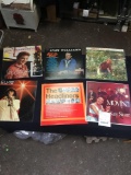 vintage six piece vinyl records