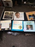 vintage six piece vinyl records