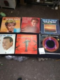 vintage six piece vinyl records