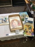 vintage five piece, children?s hardback books