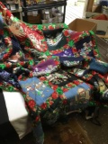 large fancy, handmade quilt