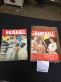 2 Piece Street and Smith, 1956 through 59 baseball yearbooks